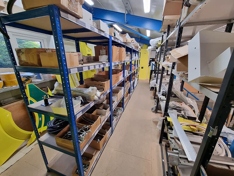 Workshop and mechanical service for emergency vehicles