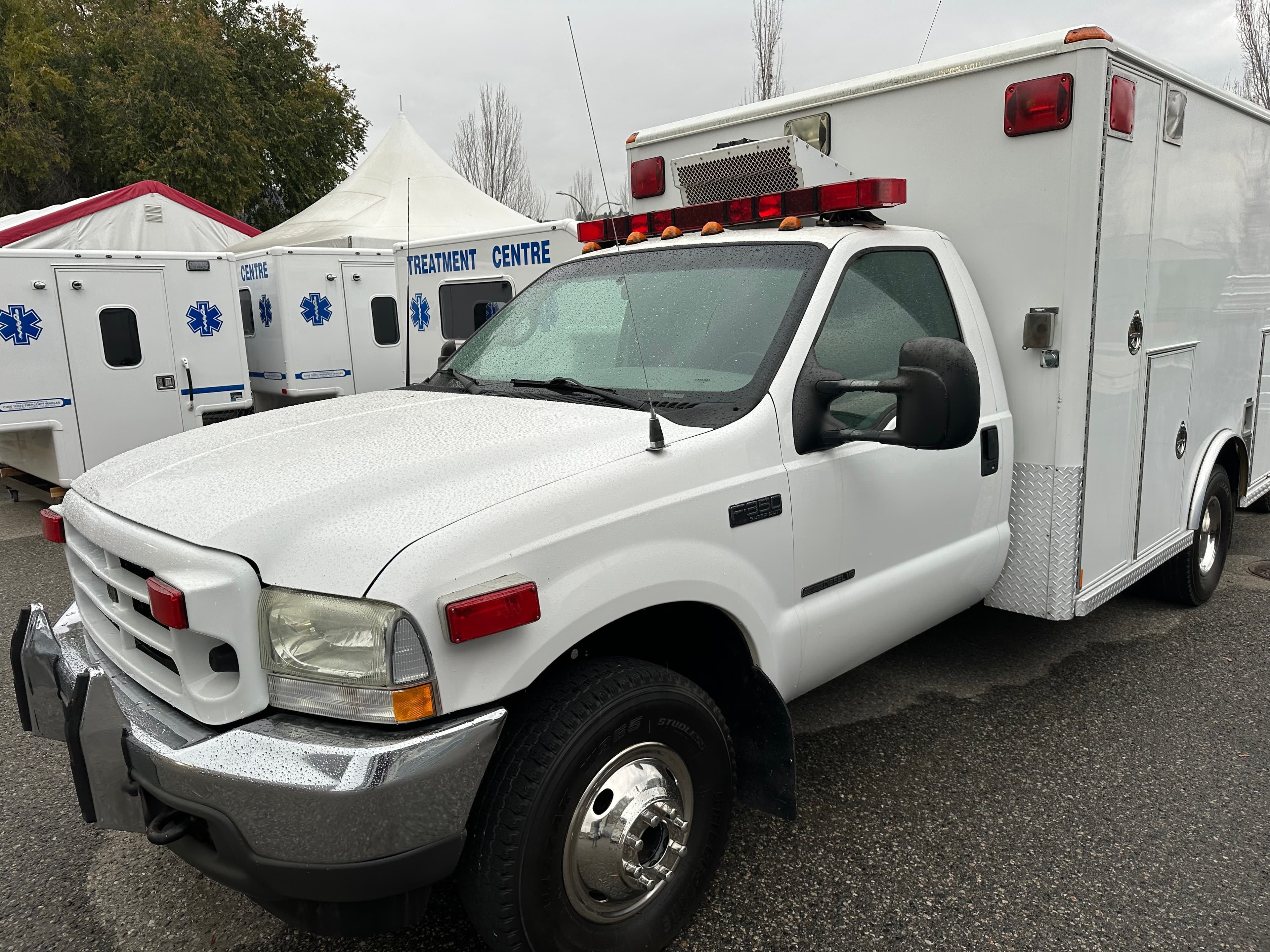 Used ambulance vehicle